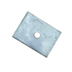 4" x 3" Rectangular Plate Washer (Galvanized) - 1/2" Anchor Bolt Diameter