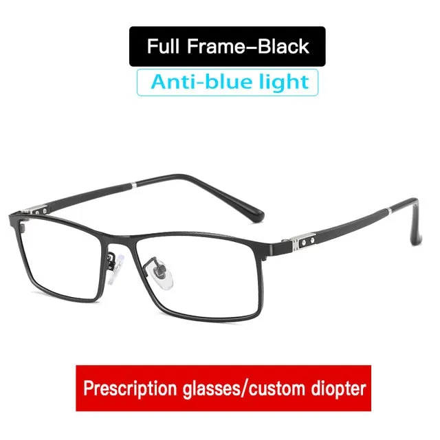 Aidien Unisex Full Rim Square Tr90  Anti Blue Light Eyeglasses Ar5055