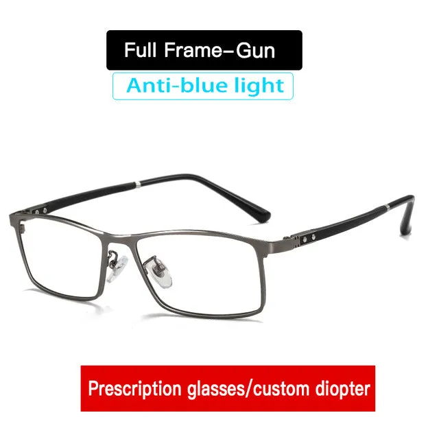 Aidien Unisex Full Rim Square Tr90  Anti Blue Light Eyeglasses Ar5055