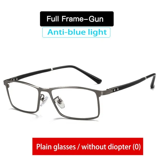 Aidien Unisex Full Rim Square Tr90  Anti Blue Light Eyeglasses Ar5055