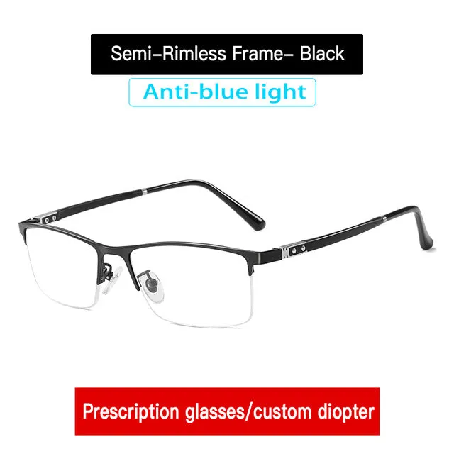 Aidien Unisex Full Rim Square Tr90  Anti Blue Light Eyeglasses Ar5055