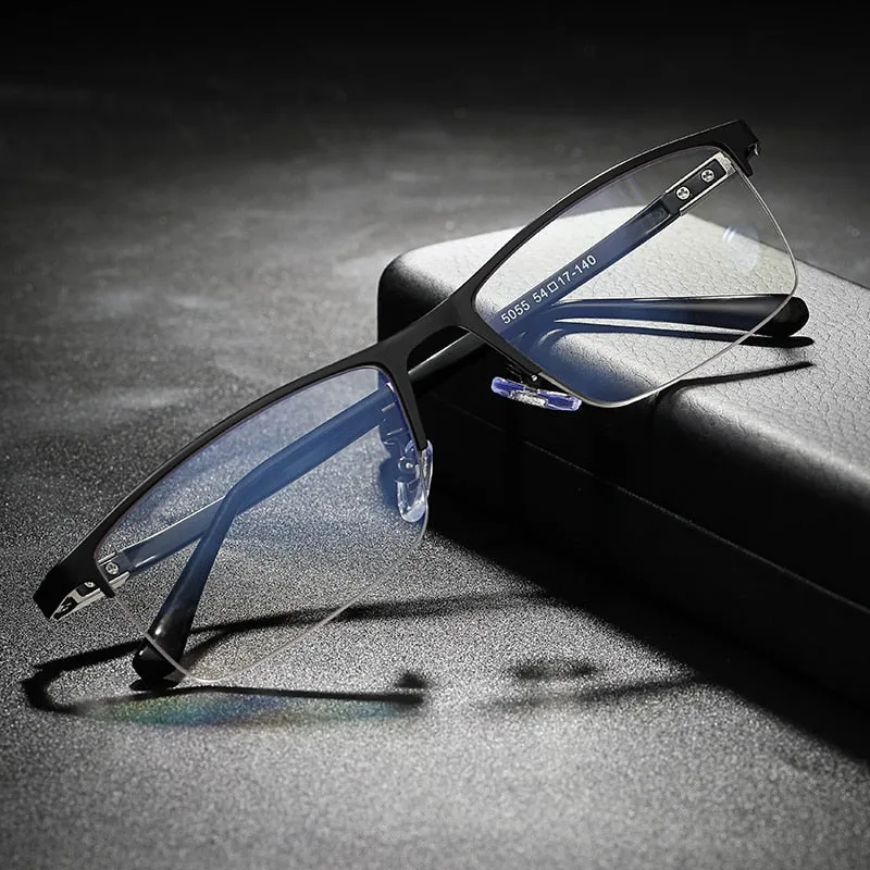 Aidien Unisex Full Rim Square Tr90  Anti Blue Light Eyeglasses Ar5055