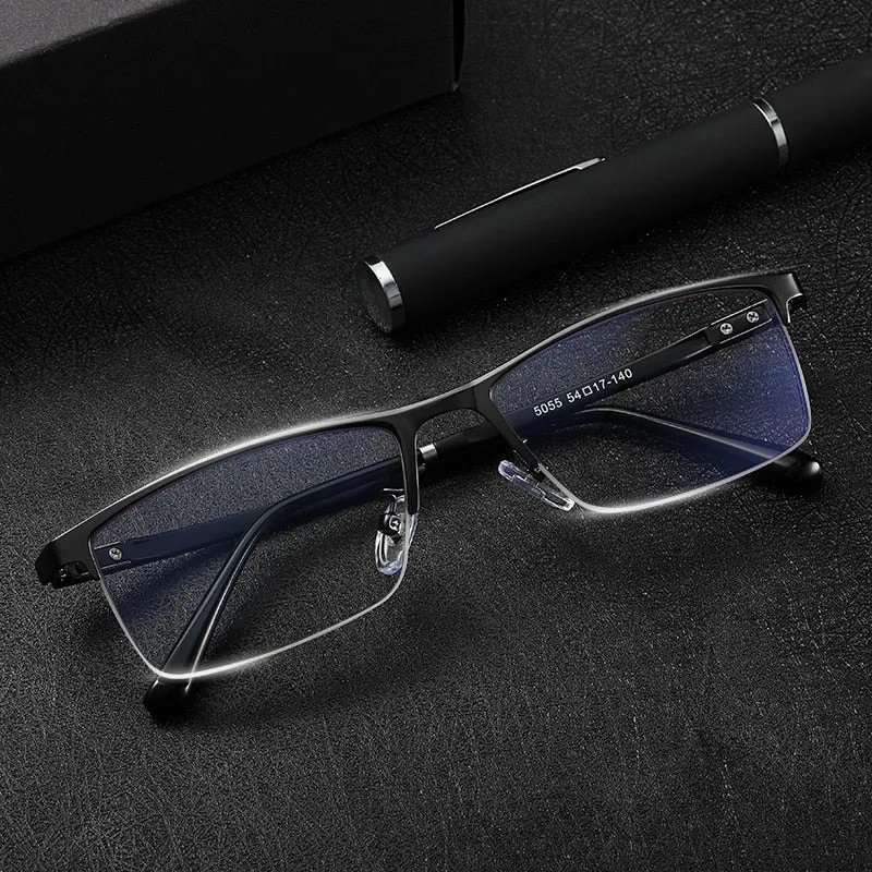 Aidien Unisex Full Rim Square Tr90  Anti Blue Light Eyeglasses Ar5055