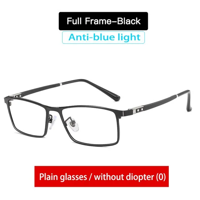 Aidien Unisex Full Rim Square Tr90  Anti Blue Light Eyeglasses Ar5055