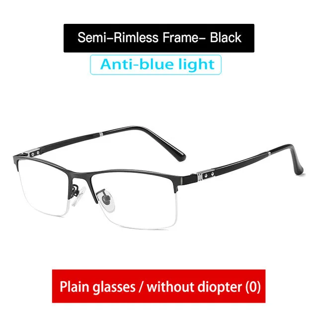 Aidien Unisex Full Rim Square Tr90  Anti Blue Light Eyeglasses Ar5055