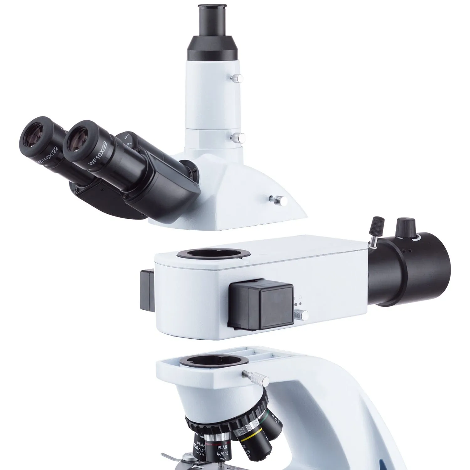 AmScope Blue-band LED Epi-fluorescence Assembly for 670 Series Compound Microscopes