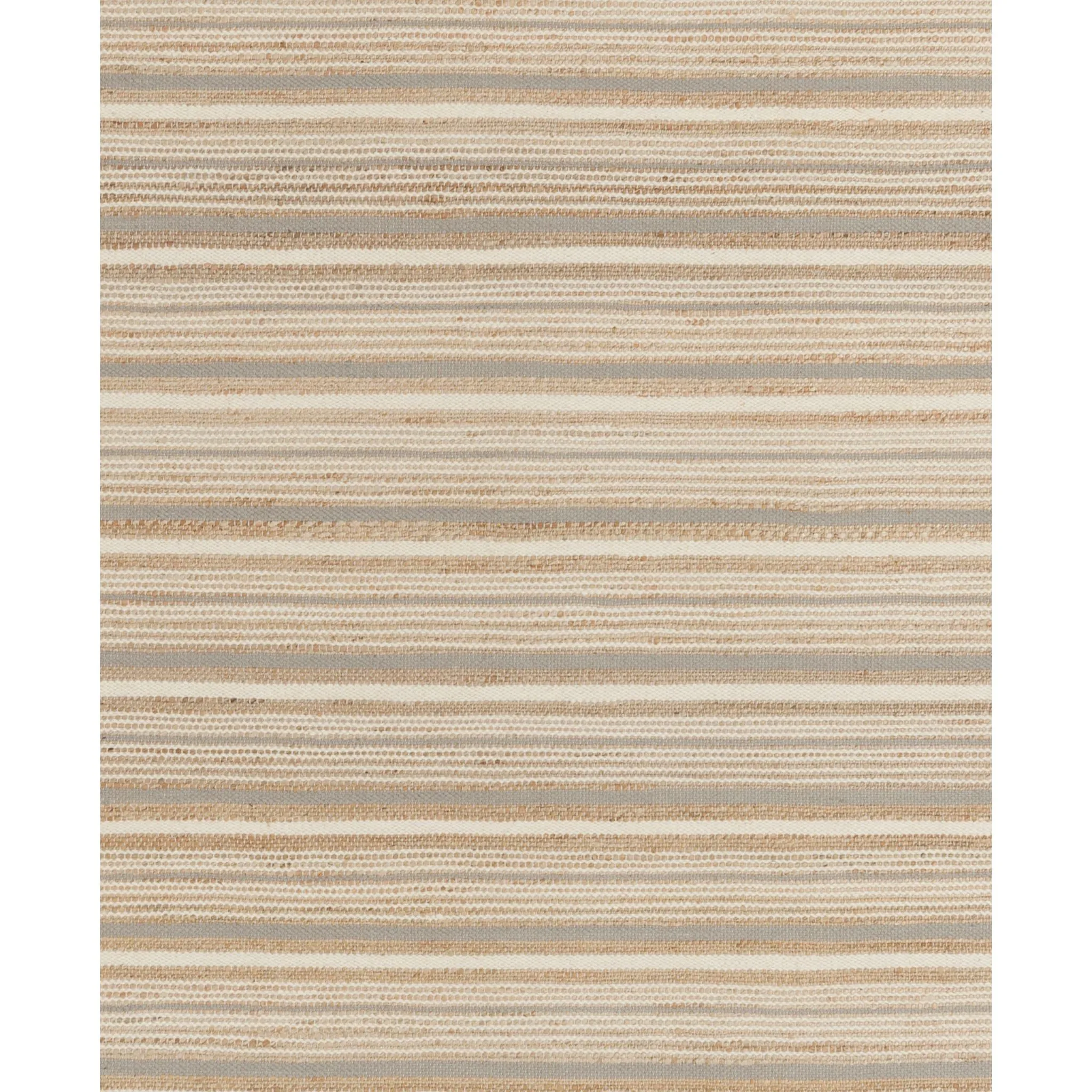 Barone Flatweave, Hand-Made Carpet, Stone