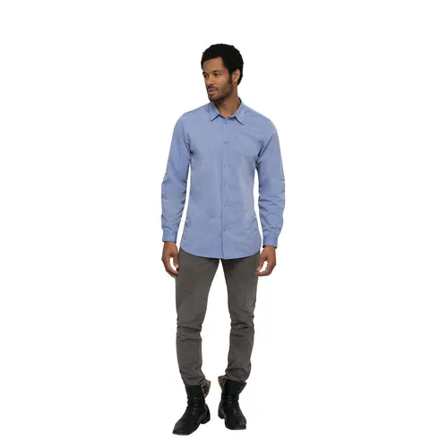 Chef Works SHC06BLUL Cook's Shirt