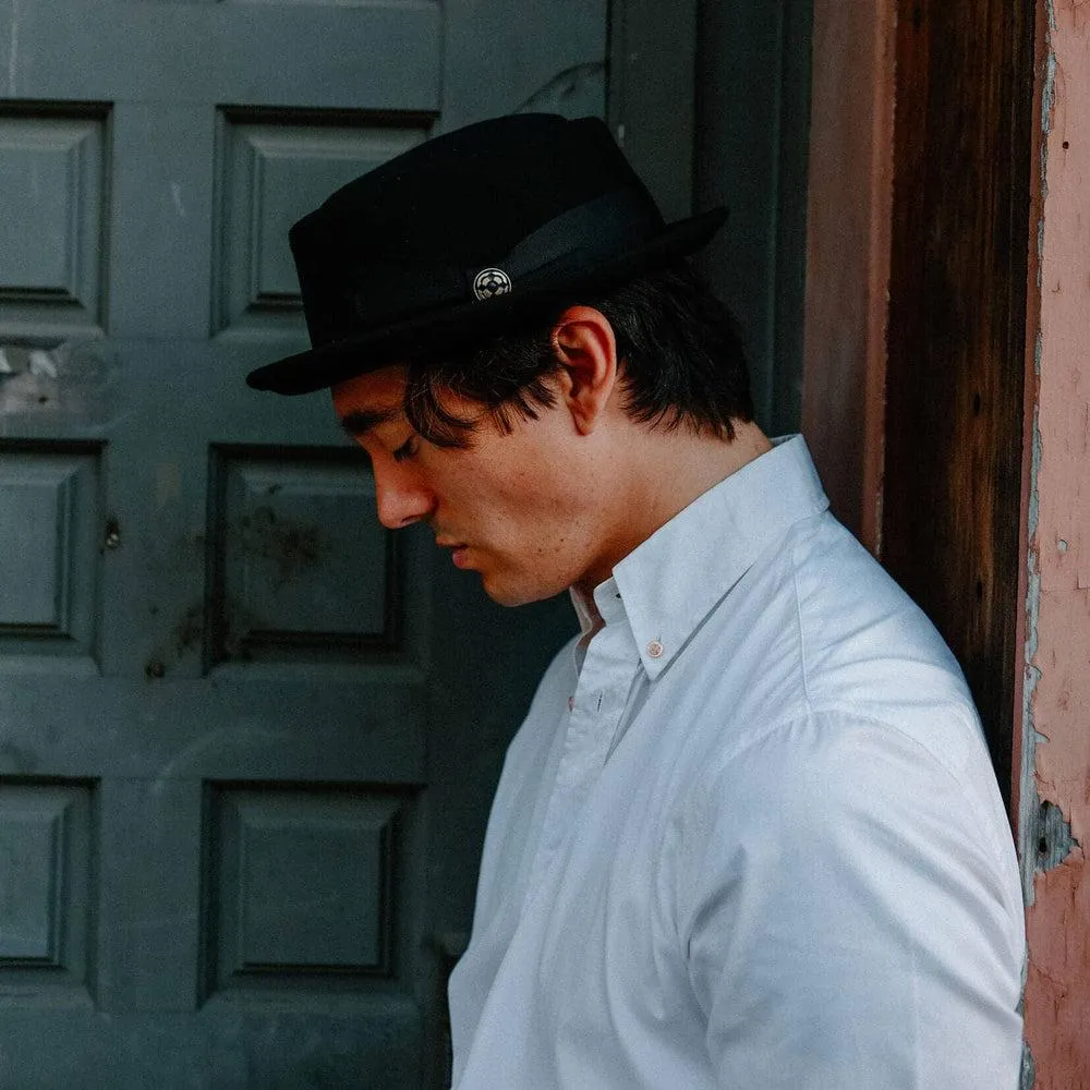 Chi-Town 2.0 | Mens Crushable Wool Felt Pork Pie Hat