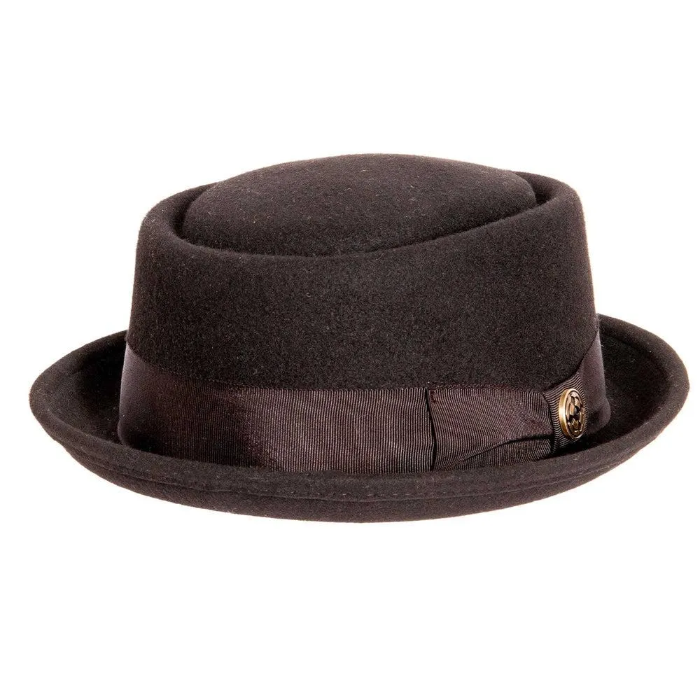 Chi-Town 2.0 | Mens Crushable Wool Felt Pork Pie Hat