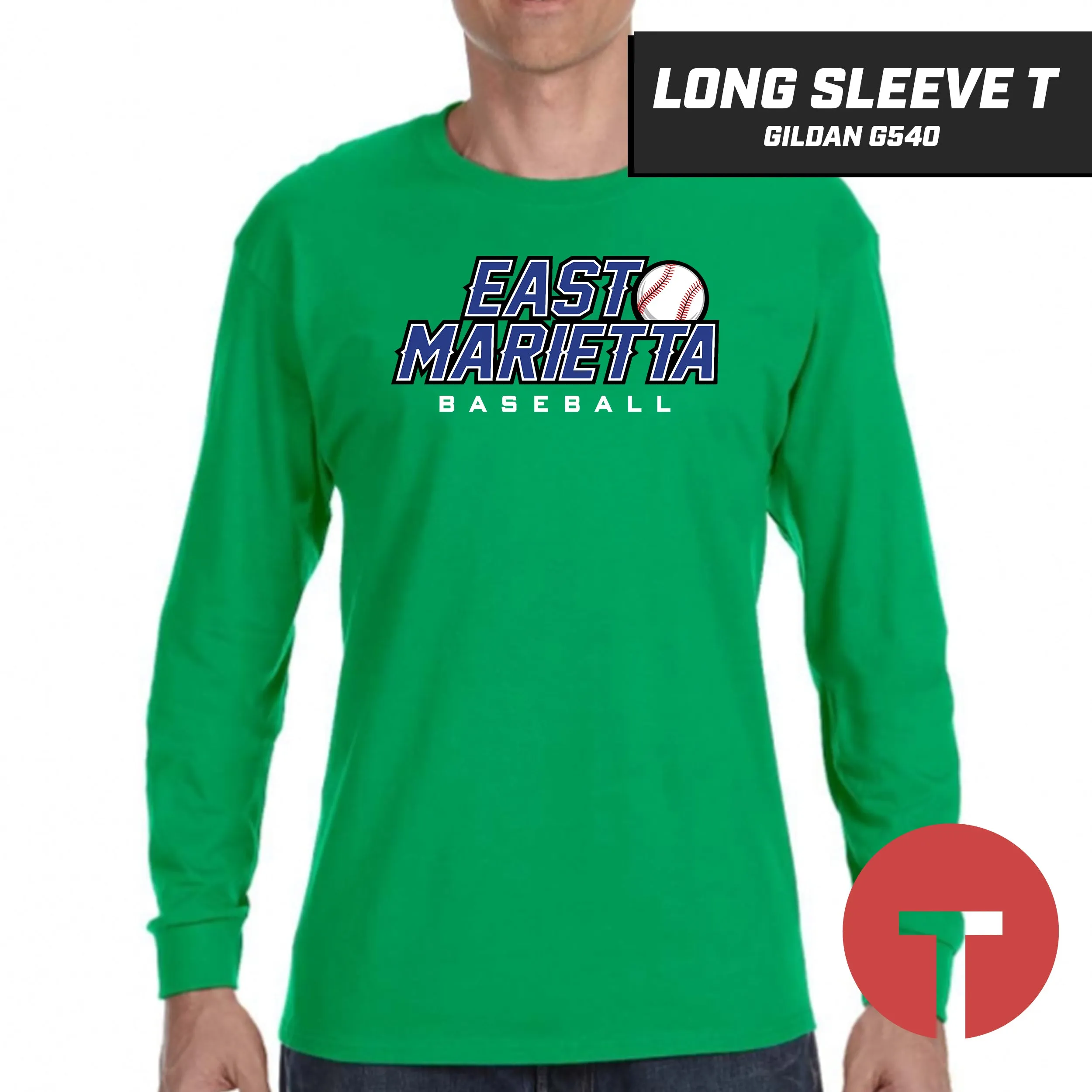 East Marietta Little League - Long-Sleeve T-Shirt Gildan G540