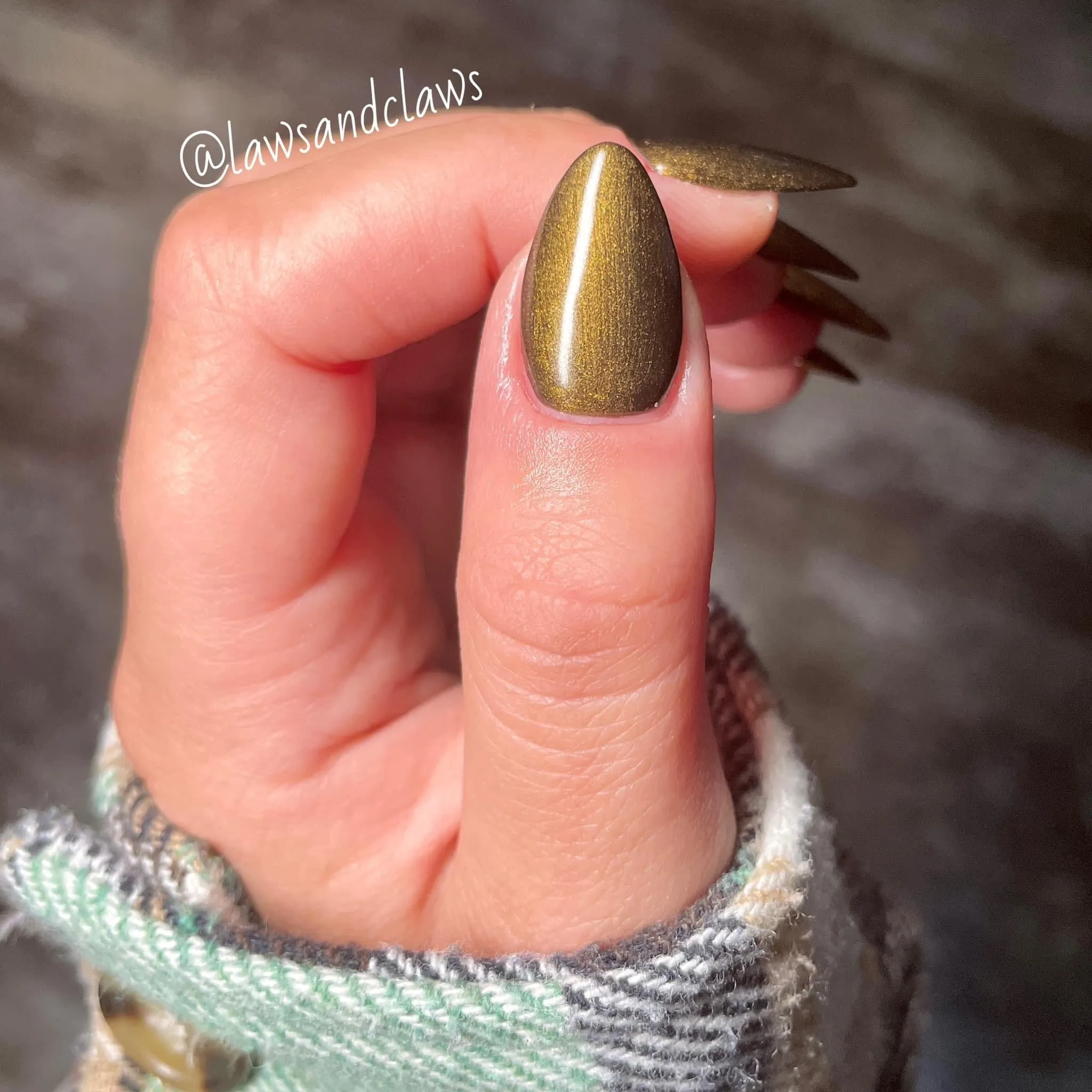 Gomez- Seashell gel polish (is our cat lady) miss labeled bottle
