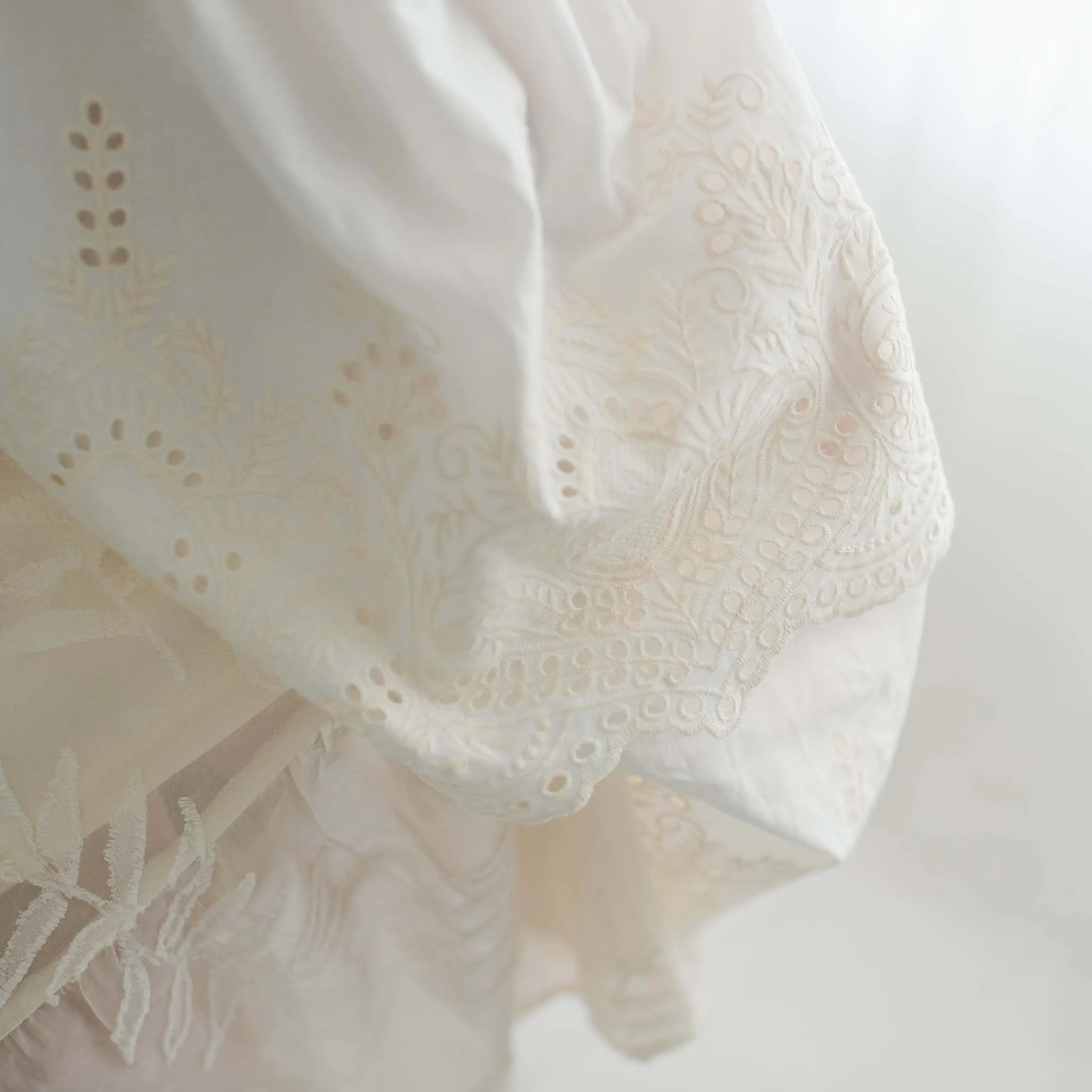 Ingrid Tiered Gown & Bonnet