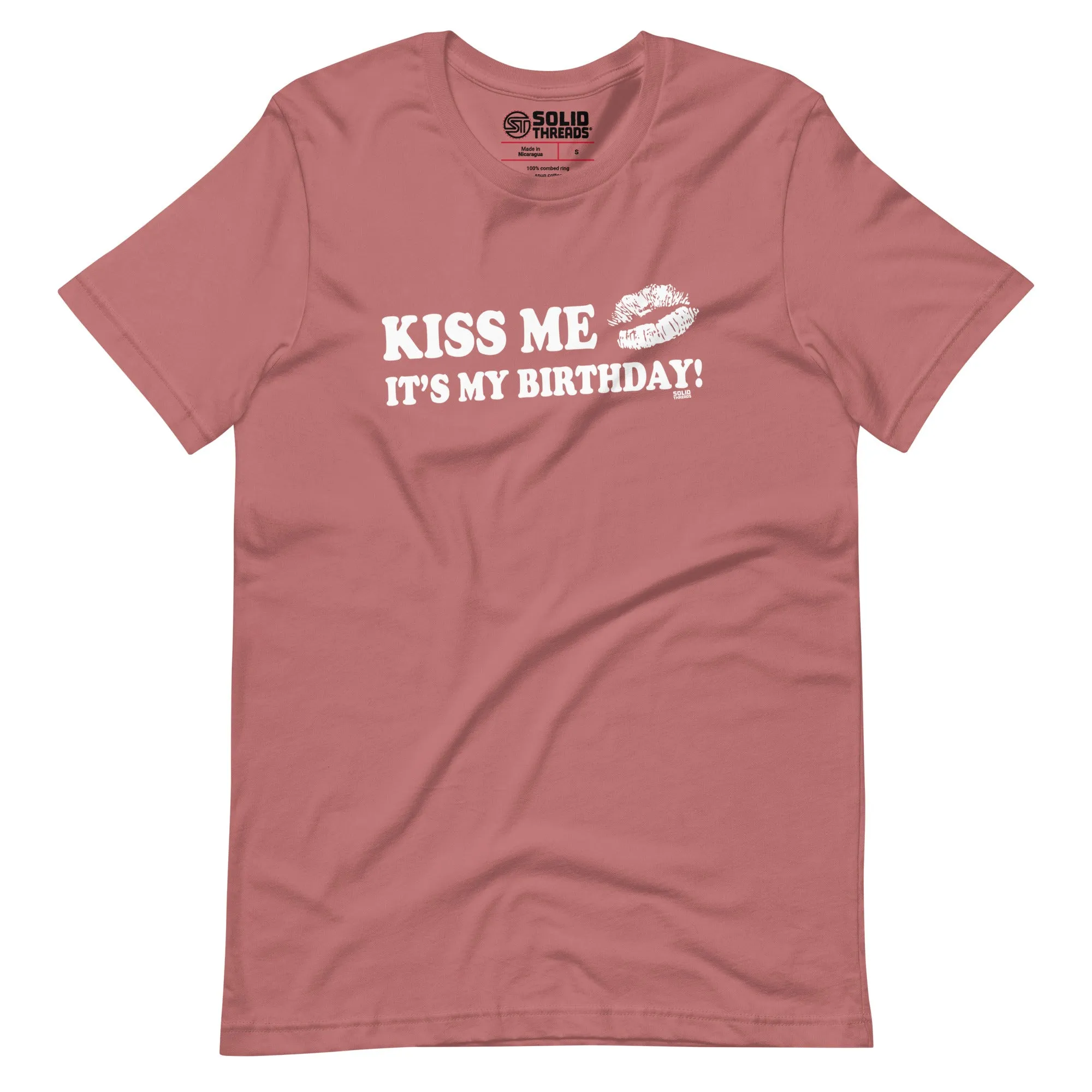 Kiss Me It's My Birthday Soft Style T-Shirt