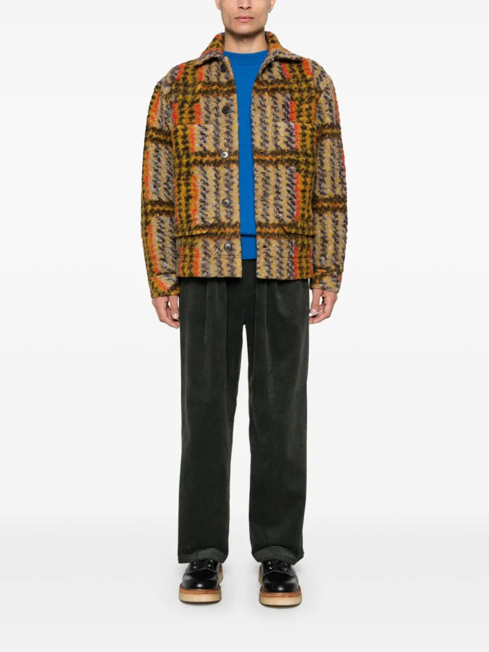 Lamington Jacket - Multi Colored Checks
