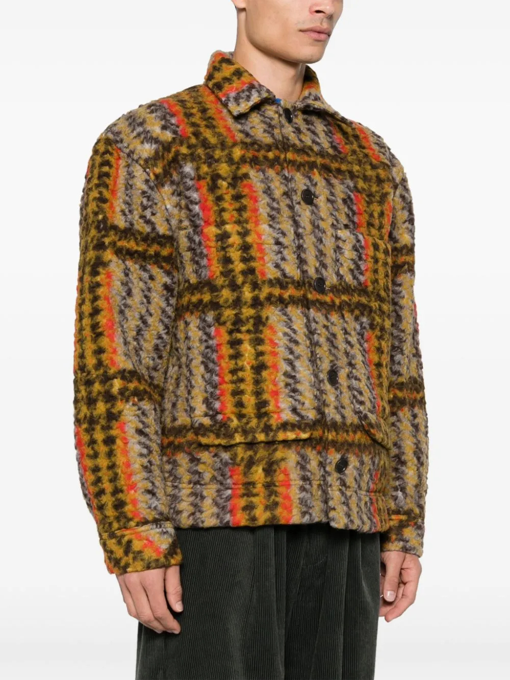 Lamington Jacket - Multi Colored Checks
