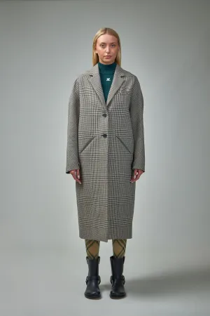 Long Coat Cocoon Prince Of Wales