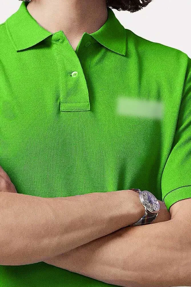 Men's Embroidered Design Minor Fault Polo Shirt
