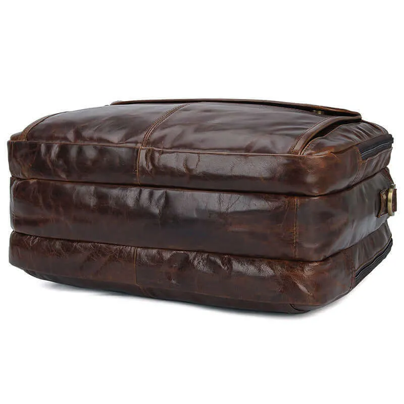 Men's Leather Laptop Bag NZ - Stylish & Functional