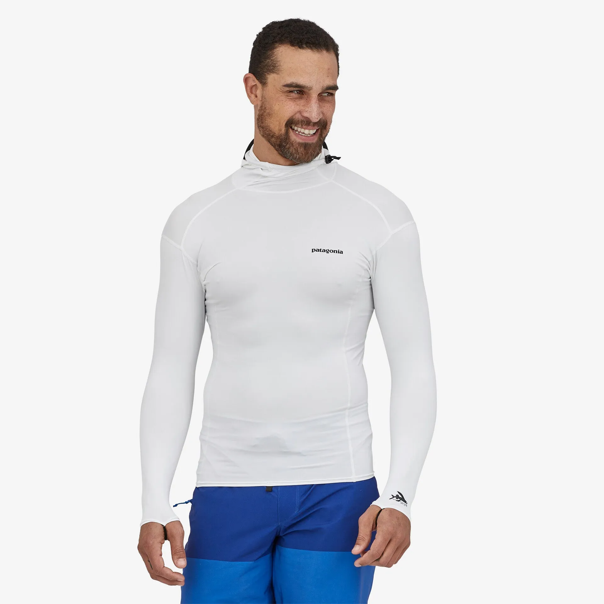 Men's sweatshirt RØ UPF Patagonia, white