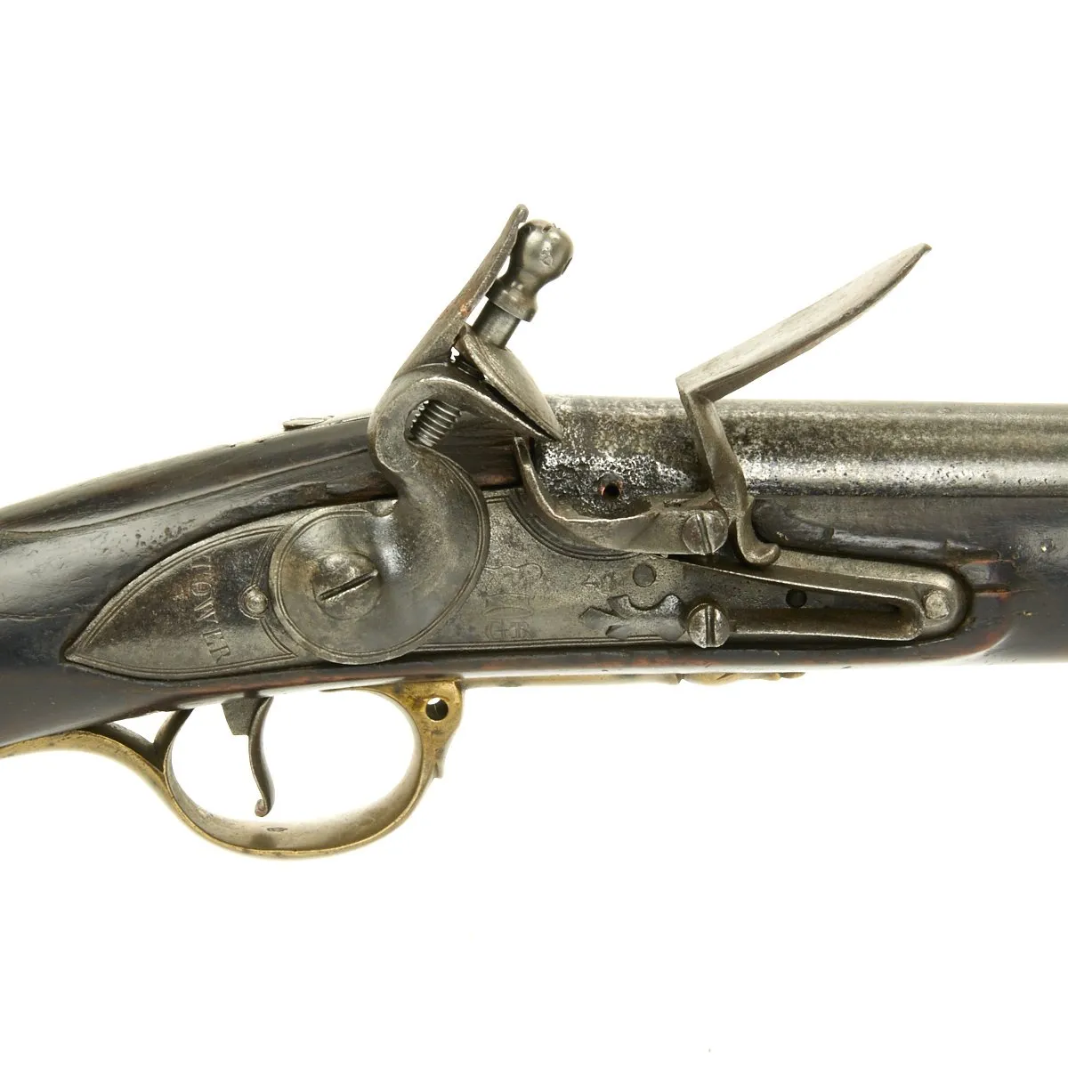 Original American Revolutionary War British Short Land Pattern Brown Bess Flintlock Musket - 84th Regiment