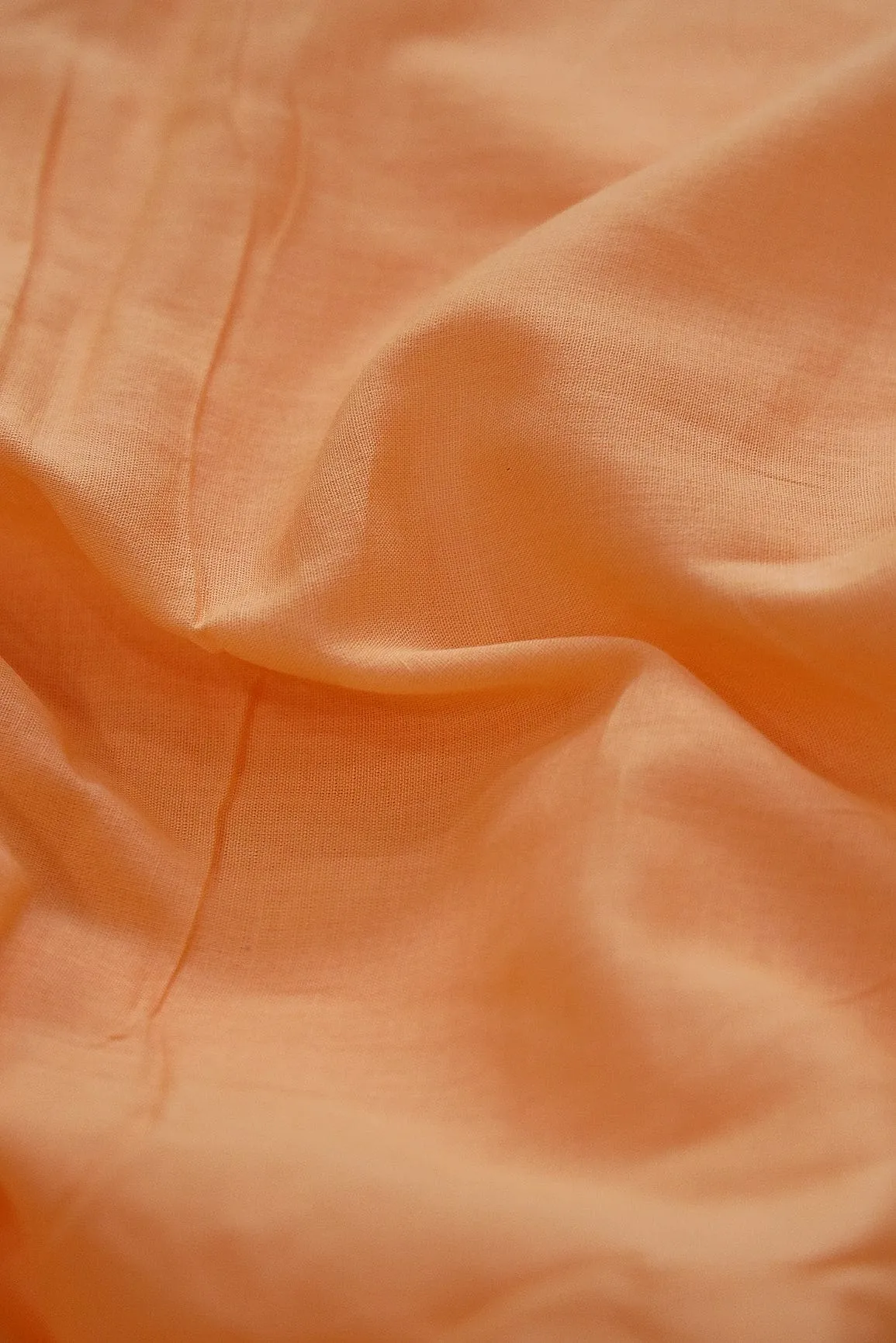 Peach Lawn Cotton Fabric