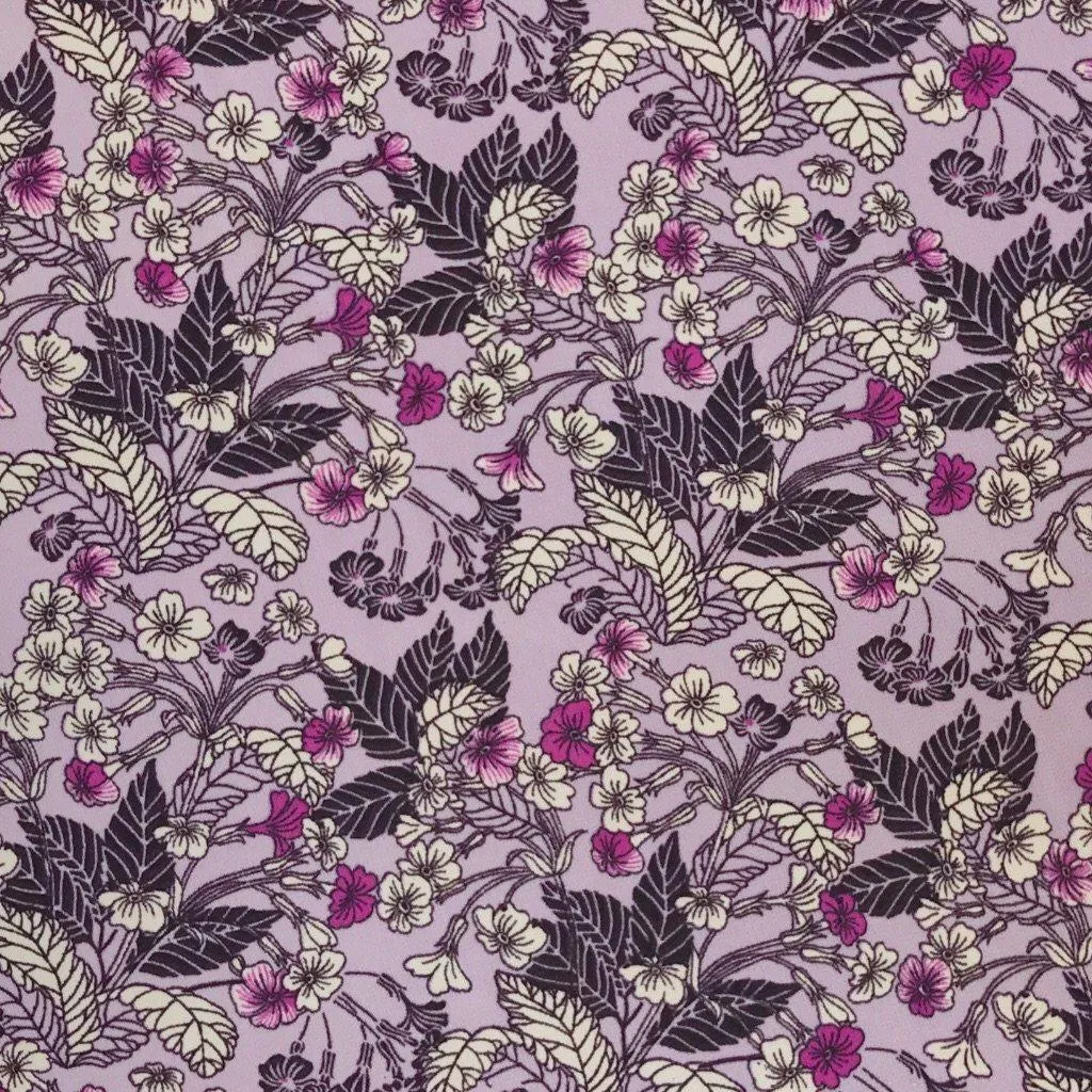 Plants Polyester Fabric