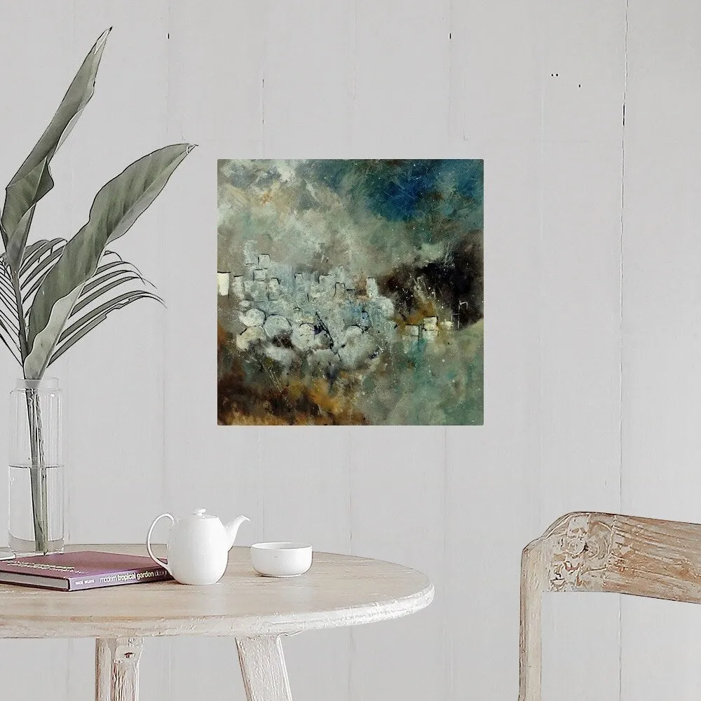 "Abstract 66210101" Poster Print