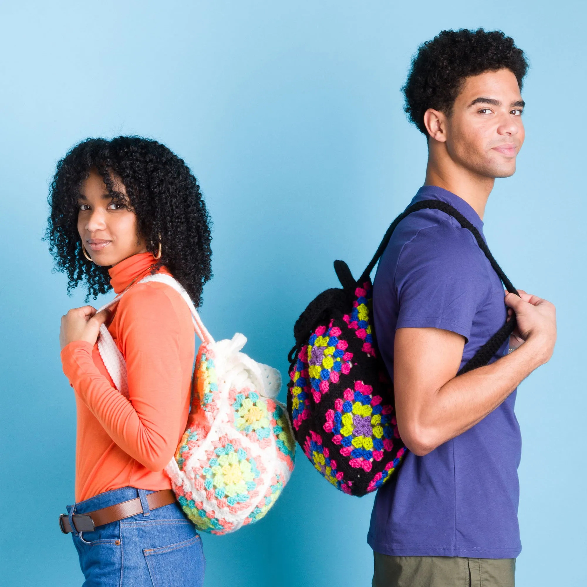 Red Heart Crochet Pack A Bunch Backpack