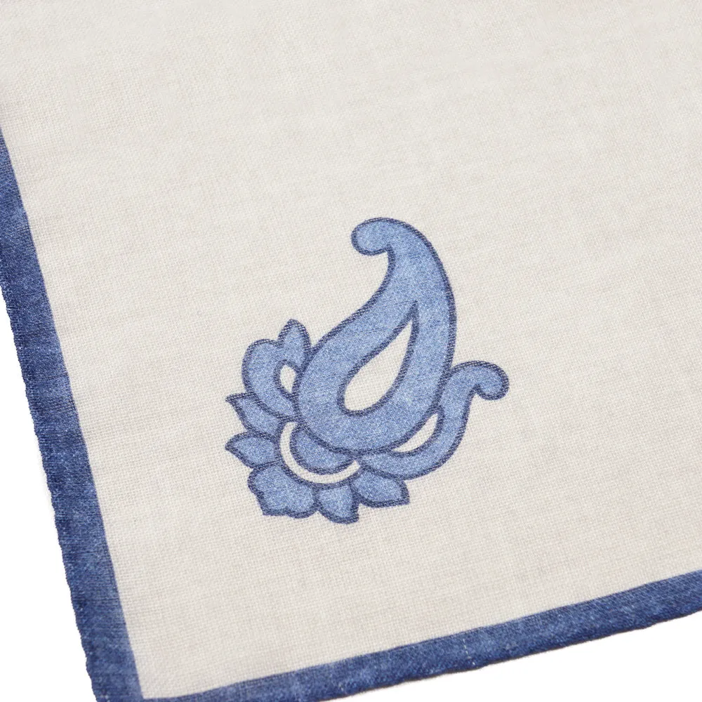 Roda Wool-Silk Pocket Square
