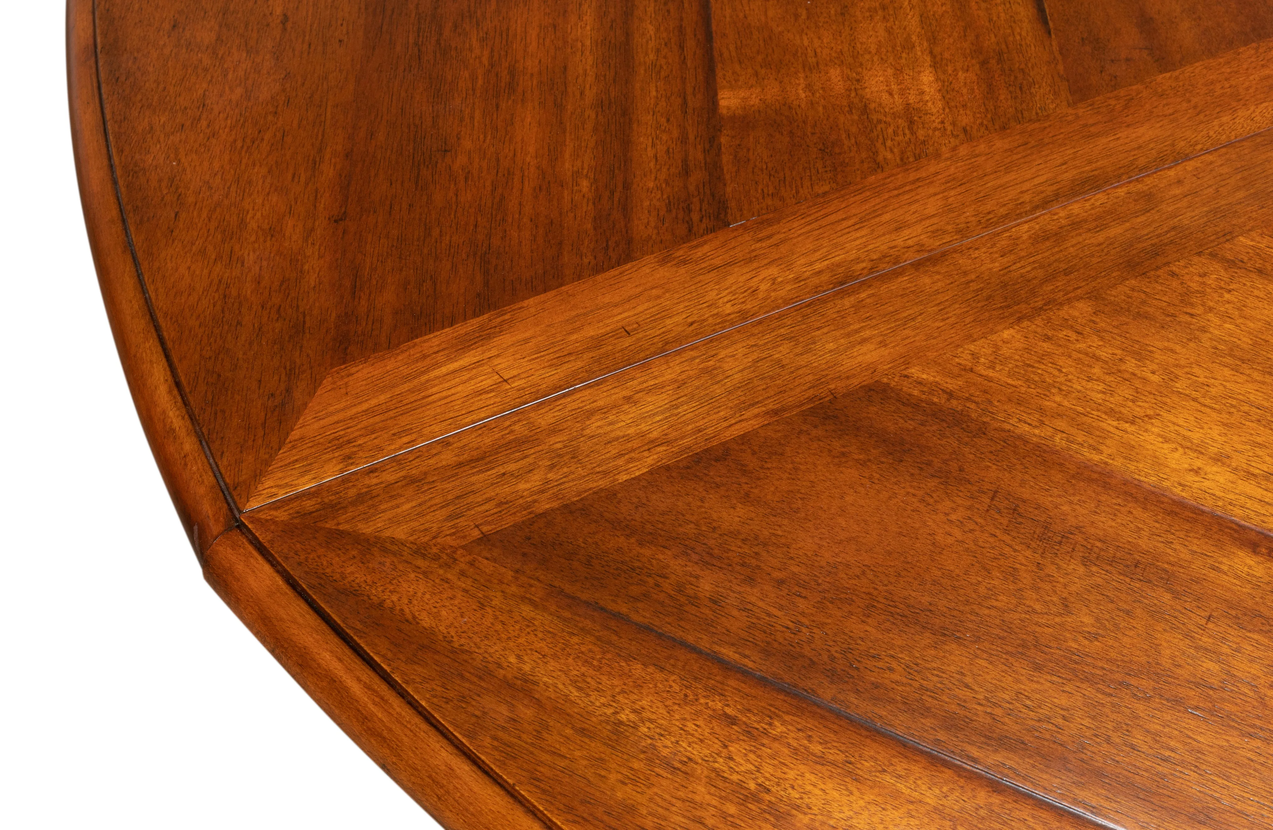 Sarreid - Walnut Jupe Dining Table  Ex-Large - Brown - Traditional