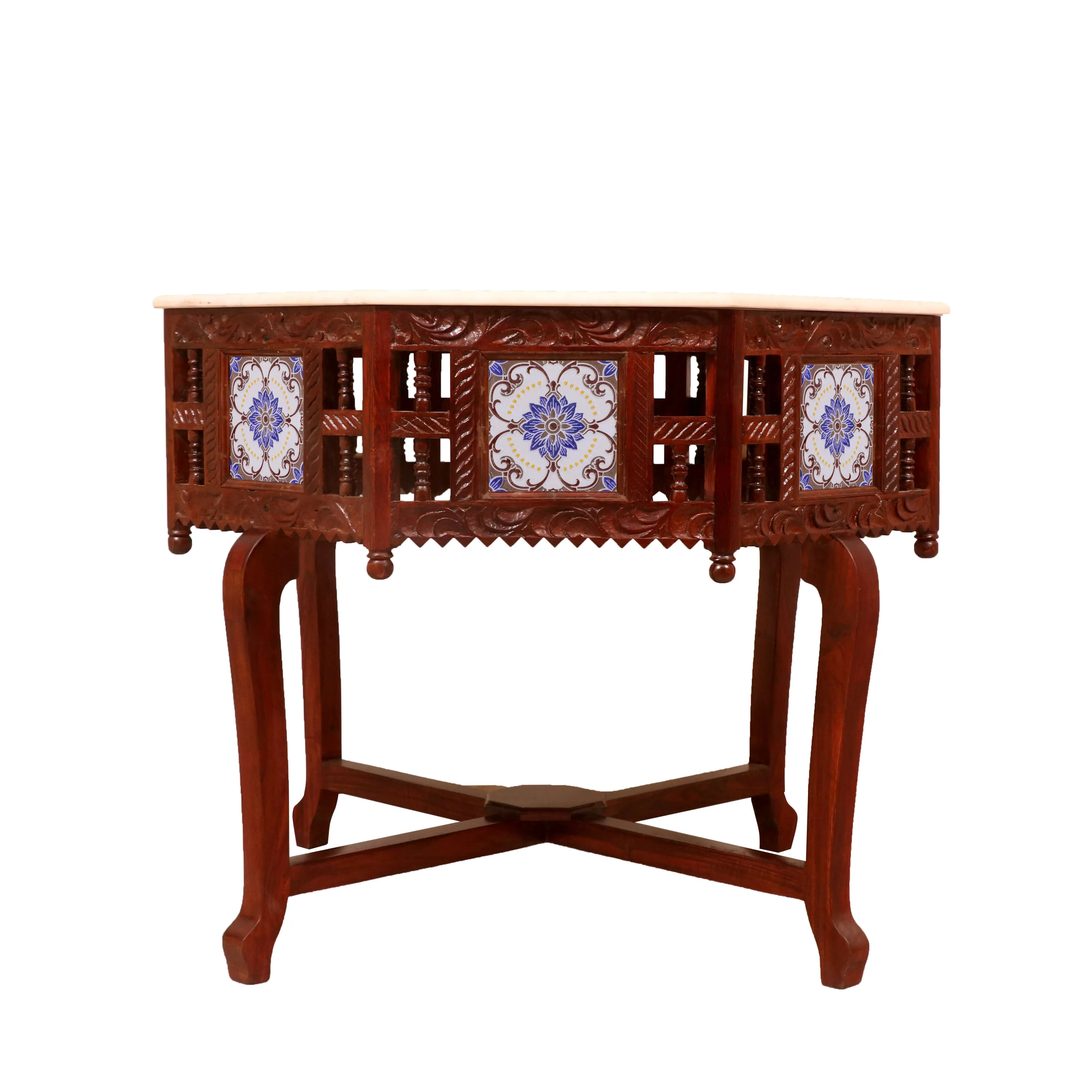 White Round Table
