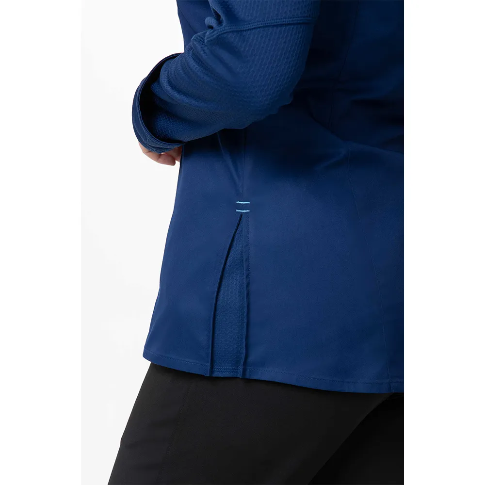 WOMEN NEPAL CHEF COAT - Ocean Blue