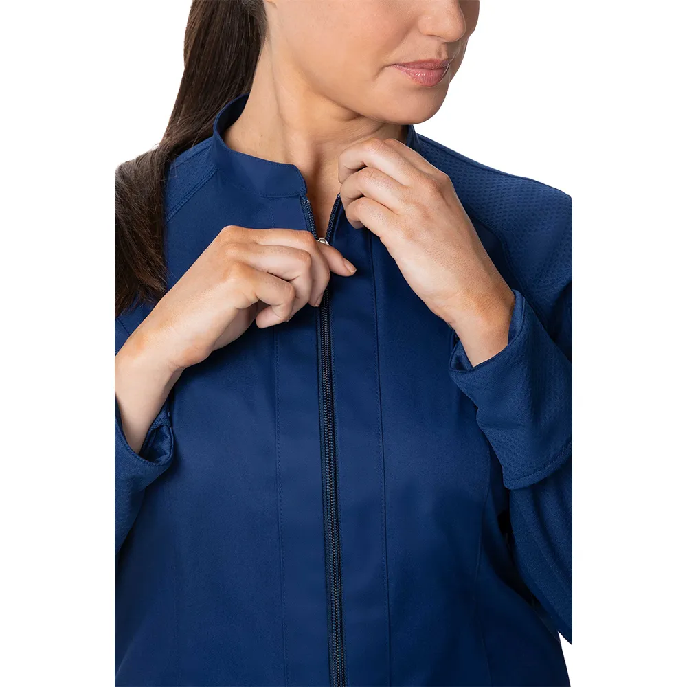 WOMEN NEPAL CHEF COAT - Ocean Blue