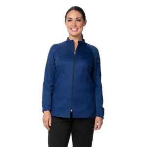 WOMEN NEPAL CHEF COAT - Ocean Blue